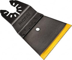 DeWALT - Rotary Oscilating Accessory Kit - 2-1/2" Cutting Diam, 3/4" Head Thickness, Steel Head, Flat End, Use with All Jobsite Materials - Exact Tool & Supply