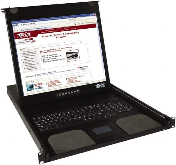 Tripp-Lite - Electrical Enclosure Steel Switch Box - For Use with Computers/Servers, Includes Hardware, Instruction Sheet & 19\x94 LCD Monitor - Exact Tool & Supply
