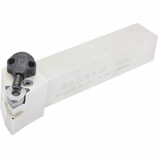 Iscar - PWLN, Left Hand Cut, 95° Lead Angle, 1" Shank Height x 1" Shank Width, Negative Rake Indexable Turning Toolholder - 6" OAL, WN..08.. Insert Compatibility, Series Isoturn - Exact Tool & Supply