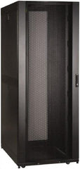 Tripp-Lite - 29.53" Overall Width x 42" Rack Height x 43" Overall Depth Data Cable Enclosure - 3,000 Lb Capacity, Black - Exact Tool & Supply