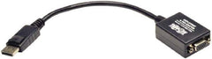 Tripp-Lite - Active Cable Adapter - Display Port Connector, Black, Use with Cabling and Video Applications - Exact Tool & Supply