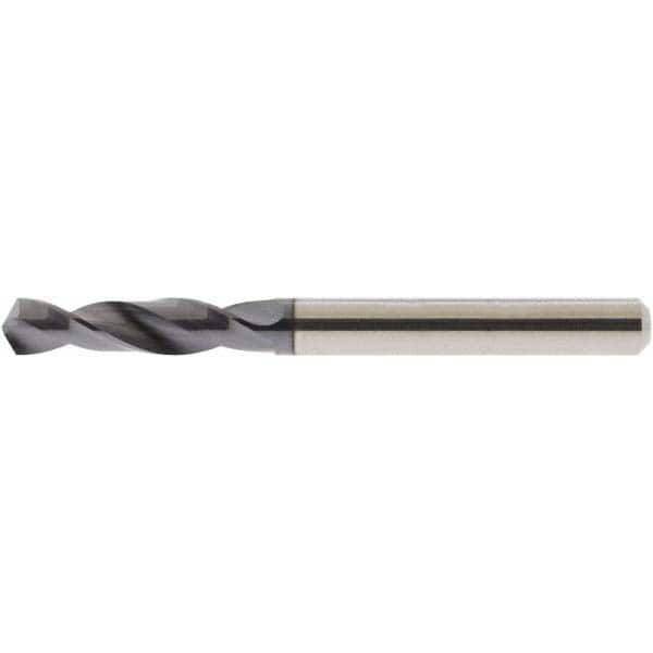Accupro - 7/16" 118° Spiral Flute Solid Carbide Screw Machine Drill Bit - Exact Tool & Supply
