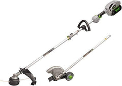 EGO Power Equipment - Battery String Trimmer/Edger - 15" Cutting Width, 56 Volts - Exact Tool & Supply