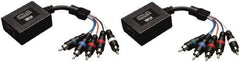 Tripp-Lite - Component Video with Stereo Audio Extender Kit - 4 Ports - Exact Tool & Supply