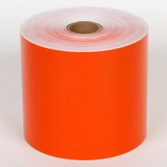 Cobra Systems - Labels, Ribbons & Tapes; Type: Vinyl Tape ; Color: Orange ; For Use With: VNM4PRO ; Width (Inch): 4 ; Length (Feet): 150 ; Material: Vinyl - Exact Tool & Supply