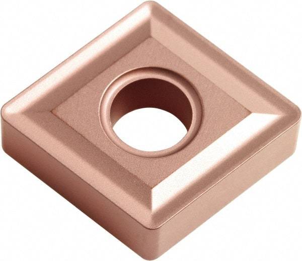 Kyocera - CNMG431 NONE Grade CA315 Carbide Turning Insert - TiCN/Al2O3 Finish, 80° Diamond, 1/2" Inscr Circle, 3/16" Thick, 1/64" Corner Radius - Exact Tool & Supply
