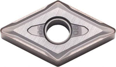 Kyocera - DNMG433 Grade PR015S Carbide Turning Insert - Megacoat Hard Finish, 55° Diamond, 1/2" Inscr Circle, 3/16" Thick, 3/64" Corner Radius - Exact Tool & Supply