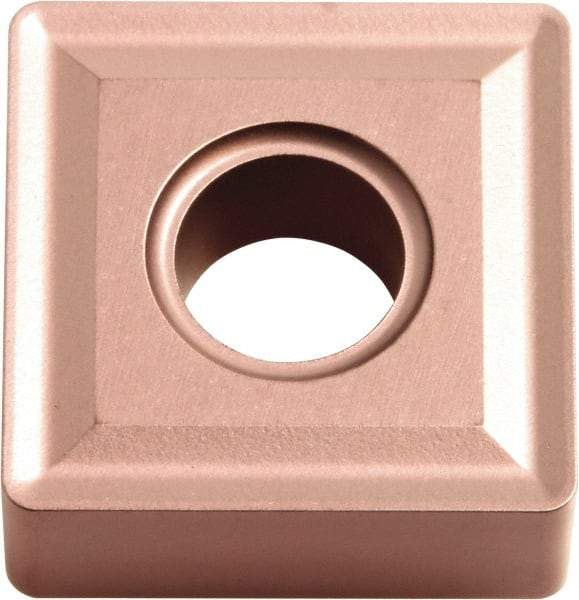Kyocera - SNMG432 NONE Grade CA310 Carbide Turning Insert - TiCN/Al2O3 Finish, 90° Square, 1/2" Inscr Circle, 3/16" Thick, 1/32" Corner Radius - Exact Tool & Supply