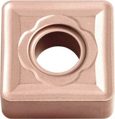 Kyocera - SNMG432 C Grade CA315 Carbide Turning Insert - TiCN/Al2O3 Finish, 90° Square, 1/2" Inscr Circle, 3/16" Thick, 1/32" Corner Radius - Exact Tool & Supply