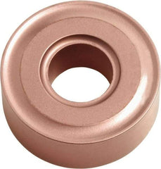 Kyocera - RNMG54 NONE Grade CA310 Carbide Turning Insert - TiCN/Al2O3 Finish, Round, 1/2" Inscr Circle, 3/16" Thick - Exact Tool & Supply