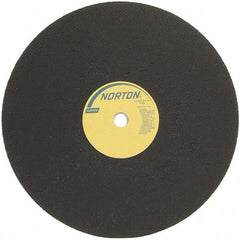 Norton - 30" Ceramic Cutoff Wheel - 1/4" Thick, 1-3/4" Arbor - Exact Tool & Supply