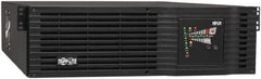 Tripp-Lite - 20 Amp, 3,000 VA, Tower & Rack Mount Online Backup Uninterruptible Power Supply - Backup 5 min with Full Load & 14.2 min with Half Load, 120 VAC Input & Output, 2,400 Watt Output, 1 Phases, 9 Outlets - Exact Tool & Supply