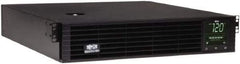 Tripp-Lite - 20 Amp, 2,600 VA, Tower & Rack Mount Line Interactive Backup Uninterruptible Power Supply - Backup 4.6 min with Full Load & 19 min with Half Load, 120 VAC Input & Output, 1,920 Watt Output, 1 Phases, 8 Outlets - Exact Tool & Supply