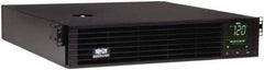 Tripp-Lite - 20 Amp, 3,000 VA, Tower & Rack Mount Line Interactive Backup Uninterruptible Power Supply - Backup 3-1/2 min with Full Load & 10 min with Half Load, 120 VAC Input & Output, 2,880 Watt Output, 1 Phases, 8 Outlets - Exact Tool & Supply