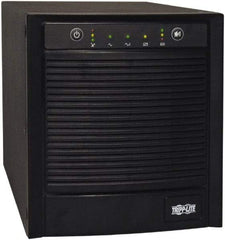 Tripp-Lite - 20 Amp, 3,000 VA, Tower Mount Line Interactive Backup Uninterruptible Power Supply - Backup 3-1/2 min with Full Load & 10 min with Half Load, 120 VAC Input & Output, 2,250 Watt Output, 1 Phases, 8 Outlets - Exact Tool & Supply