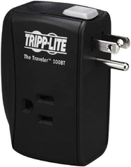 Tripp-Lite - 2 Outlets, 120 VAC15 Amps, Power Outlet Strip - Floor, Keyhole Mount, 5-15 NEMA Configuration, 1-3/4" Strip - Exact Tool & Supply