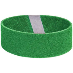 Norton - 3" Wide x 21" OAL, Aluminum Oxide Abrasive Belt - Aluminum Oxide, Medium, Nonwoven, Y Weighted Cloth Backing - Exact Tool & Supply