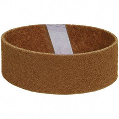 Norton - 3" Wide x 24" OAL, Aluminum Oxide Abrasive Belt - Aluminum Oxide, Coarse, Nonwoven, Y Weighted Cloth Backing - Exact Tool & Supply