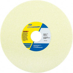 Norton - 8" Diam x 1-1/4" Hole x 3/4" Thick, J Hardness, 46 Grit Surface Grinding Wheel - Ceramic, Type 1, Coarse Grade, 3,600 Max RPM - Exact Tool & Supply