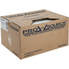 PRO-SOURCE - 24 Gal Capacity, Clear, Linear Low-Denstiy Polyethylene (LLDPE), Hazardous Waste Bag - 6 mil Thick x 18" Wide x 30" High, Roll - Exact Tool & Supply