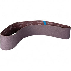 Norton - 4" Wide x 60" OAL, 50 Grit, Aluminum Oxide Abrasive Belt - Aluminum Oxide, Coated, X Weighted Cloth Backing - Exact Tool & Supply