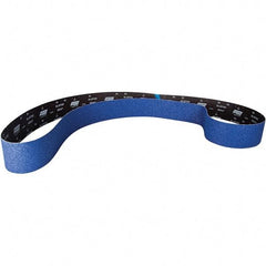 Norton - 6" Wide x 78-3/4" OAL, 40 Grit, Zirconia Alumina Abrasive Belt - Zirconia Alumina, Coated, Y Weighted Paper Backing - Exact Tool & Supply