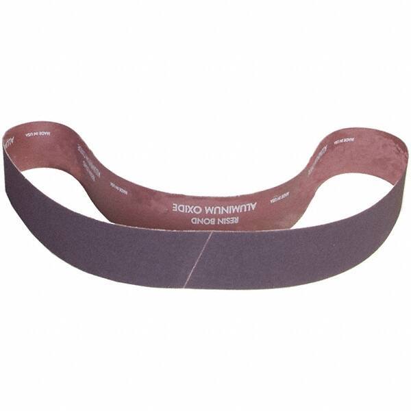 Norton - 2" Wide x 42" OAL, 180 Grit, Aluminum Oxide Abrasive Belt - Aluminum Oxide, Coated, X Weighted Cloth Backing - Exact Tool & Supply