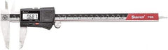 Starrett - 0 to 6" Range 0.0005" Resolution, Electronic Caliper - Stainless Steel with 1-1/2" Stainless Steel Jaws, RS232 Output - Exact Tool & Supply