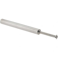 Accupro - 5/32° 5/32" Cut Diam, 0.045" Cut Width, 3/16" Shank, Solid Carbide Double-Angle Cutter - Exact Tool & Supply