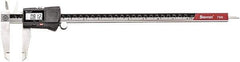 Starrett - 0 to 12" Range 0.0005" Resolution, Electronic Caliper - Stainless Steel with 2-1/2" Stainless Steel Jaws, RS232 Output - Exact Tool & Supply