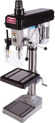 Dake - 18" Swing, Variable Speed Pulley Drill Press - Variable Speed, 1/2 hp, Single Phase - Exact Tool & Supply