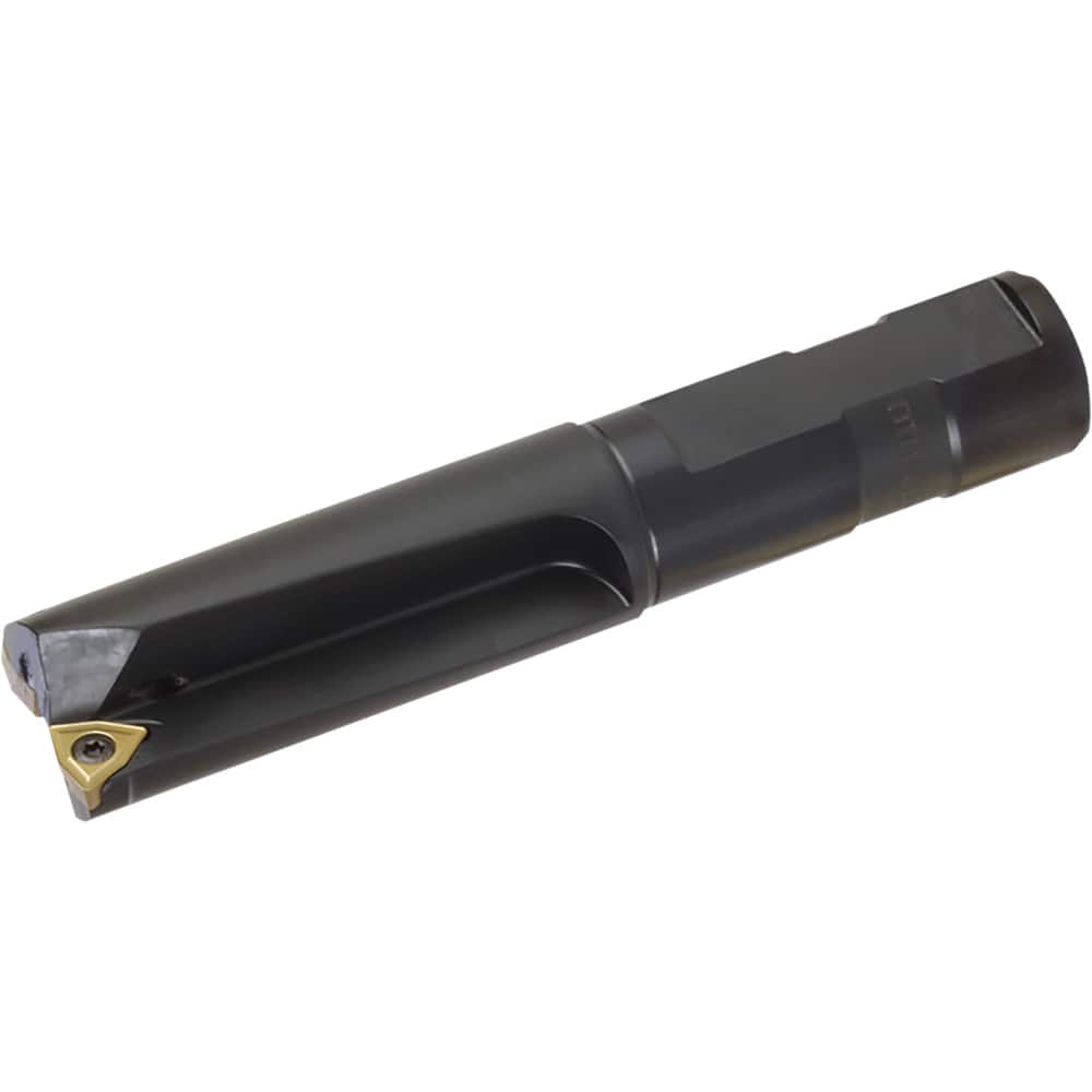 Kyocera - Indexable Insert Drills; Drill Style: CD ; Drill Diameter (Decimal Inch): 0.9900 ; Maximum Drill Depth (Inch): 2 ; Shank Type: Cylindrical ; Shank Diameter (Inch): 1 ; Cutting Direction: Right Hand - Exact Tool & Supply
