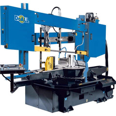 DoALL - 24 x 17" Rectangular 18" Round Capacity Semi-Automatic Direct Drive Horizontal Bandsaw - Exact Tool & Supply