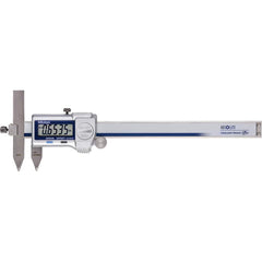 Mitutoyo - Electronic Calipers; Minimum Measurement (Decimal Inch): 0.4000 ; Maximum Measurement (Decimal Inch): 6 ; Maximum Measurement (mm): 150.00 ; Accuracy Plus/Minus (Decimal Inch): 0.0015 ; Resolution (Decimal Inch): 0.0005 ; Resolution (mm): 0.01 - Exact Tool & Supply