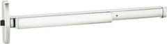 Stanley - 2' 4" to 3' Door Width Rim Exit Device - Satin Stainless Steel Finish - Exact Tool & Supply