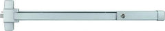 Stanley - 2' 10" to 4' Door Width Rim Exit Device - Aluminum Finish - Exact Tool & Supply