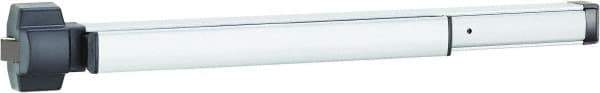 Stanley - 2' 4" to 3' Door Width Rim Exit Device - Aluminum Finish - Exact Tool & Supply