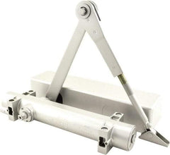 Stanley - Multi-Size Closer Manual Damper - Aluminum Finish, Non-Handed - Exact Tool & Supply