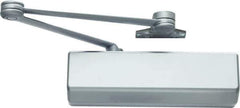 Stanley - Multi-Size Closer Manual Damper - Aluminum Finish, Non-Handed - Exact Tool & Supply
