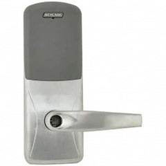 Schlage - Entry Lever Lockset for 1-3/8 to 1-3/4" Thick Doors - Exact Tool & Supply