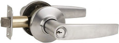 Schlage - Entry Lever Lockset for 1-3/8 to 1-3/4" Thick Doors - Exact Tool & Supply