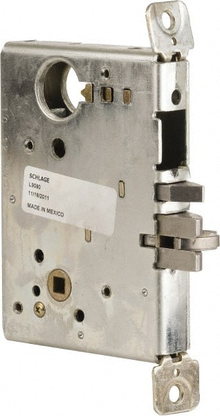 Schlage - Storeroom Lever Lockset for 1-3/8 to 1-3/4" Thick Doors - Exact Tool & Supply