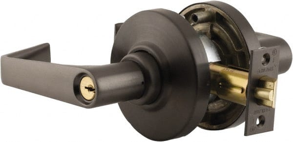 Schlage - Entry Lever Lockset for 2-1/4" Thick Doors - Exact Tool & Supply