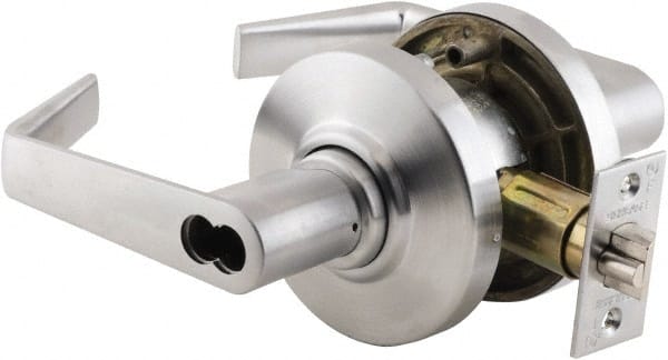 Schlage - Entry Lever Lockset for 2-1/4" Thick Doors - Exact Tool & Supply