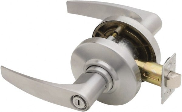 Schlage - Privacy Lever Lockset for 2-1/4" Thick Doors - Exact Tool & Supply