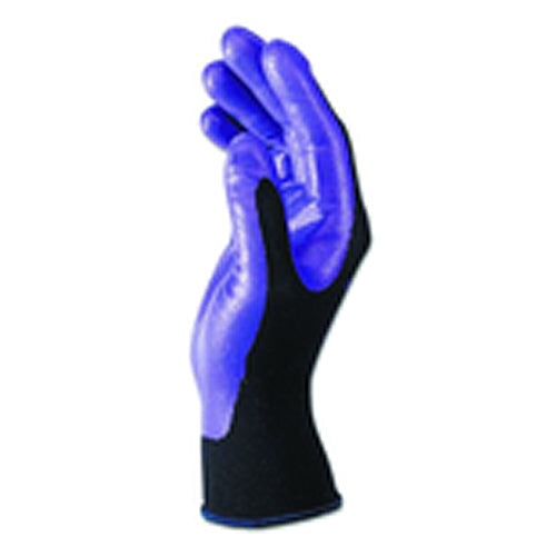 Purple/Black Nitrile / Foam Coated Kleenguard G40 Purple Nitrile Foam Coated Gloves - Exact Tool & Supply