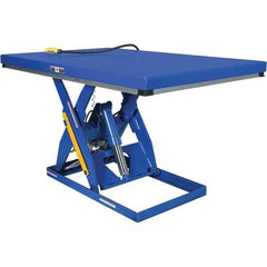 Vestil - 3,000 Lb Capacity Hydraulic Scissor Lift - 7" to 43" Lift Height, 72" Platform Length x 48" Platform Width - Exact Tool & Supply