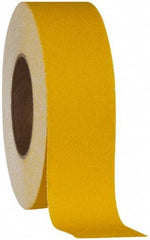 NMC - Yellow Solid Color Anti-Slip Vinyl Tape - 2" Wide x 60' Long x 0.02" Thick, General Traffic - Exact Tool & Supply