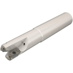 Iscar - 1-1/4" Cut Diam, 0.531" Max Depth of Cut, 1-1/4" Shank Diam, 5-1/2" OAL, Indexable Square Shoulder End Mill - HM90 AXCR 1505.. Inserts, Cylindrical Shank, 90° Lead Angle, Through Coolant, Series Helialu - Exact Tool & Supply