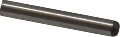 Made in USA - 2mm Diam x 14mm Pin Length 416 Stainless Steel Precision Dowel Pin - C 36-42 Hardness, 1 Beveled & 1 Rounded End - Exact Tool & Supply